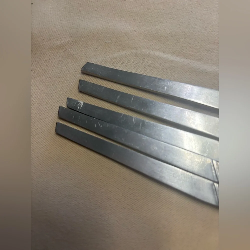 Set of 5 - Stainless Steel Seafood Cocktail Shrimp Forks‎ Made in Italy